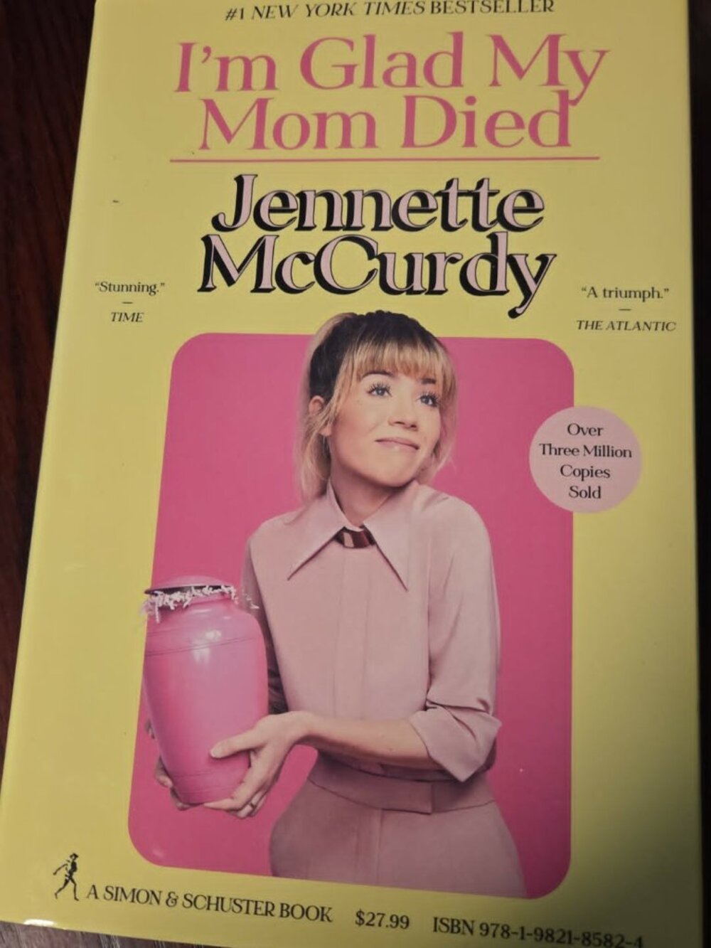 I'm Glad My Mom Died by Jennette McCurdy Hardcover Memoir